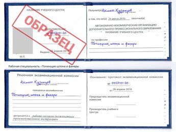 Обучение Починщик шпона и фанеры